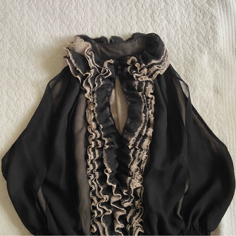 Robert Rodriguez Neiman Marcus for Target Ruffle Top - Picture 9 of 14